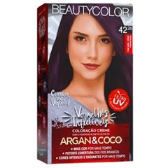 TINTURA BEAUTYCOLOR CORES REAIS INT 42.26 MARSALA VIOLET MISTERIOSO