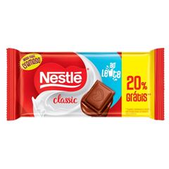 CHOC BARRA NESTLE AO LEITE CLAS 16X80 PR