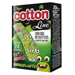 CURATIVO COTTON LINE 24UN HORRIPILANTES