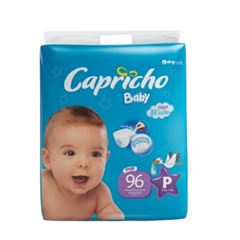 FRALDA CAPRICHO BABY MEGA P 96UN
