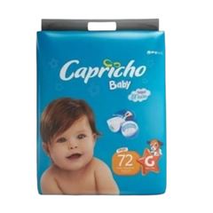 FRALDA CAPRICHO BABY MEGA G 72UN