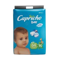 FRALDA CAPRICHO BABY MEGA XG 64UN