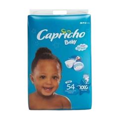 FRALDA CAPRICHO BABY MEGA XXG 54UN