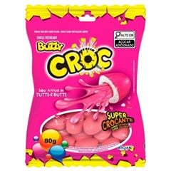 CHICLETE BUZZY CROC TUTTI-FRUTTI 15X80G