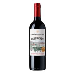 VINHO RESERVADO SANTA CAROLINA 750ML CABERNET SUAVIGNON