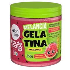 GELATINA SALON LINE 550G MELANCIA TODECACHO