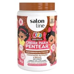 CREME PENTEAR SALON LINE 1KG KIDS CACHINHOS N CHOCOLATE