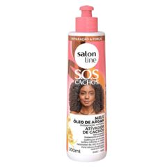 ATIVADOR CACHOS SALON LINE 300G MEL E OLEO ARGA