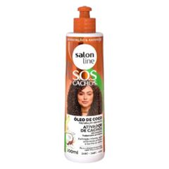 ATIVADOR CACHOS SALON LINE 300G OLEO COCO