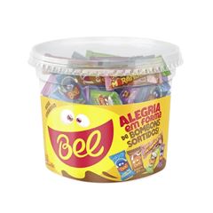 BOMBOM BEL 450G 50X9G POTE SORTIDO