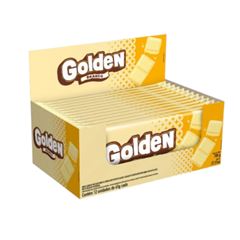 CHOC BARRA GOLDEN BRANCO 12X65G