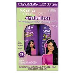 KIT SHAMPOO+CONDICIONADOR SKALA 325/200ML MAIS LISOS