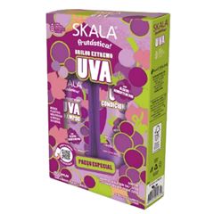 KIT SHAMPOO+CONDICIONADOR SKALA 325/200ML UVA