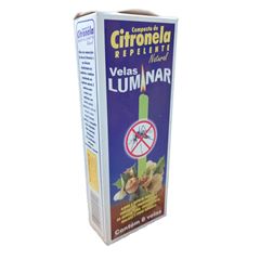 VELA LUMINAR N8 CITRONELA 8X28G