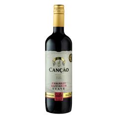 VINHO CANCAO VARIETAL CABERNET SAUVIGNON SUAVE 750ML