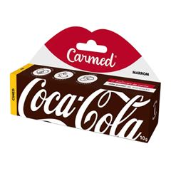HIDRATANTE LABIAL CARMED 10G COCA COLA MARROM