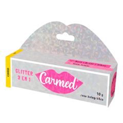 HIDRATANTE LABIAL CARMED 10G GLITTER 3 EM 1