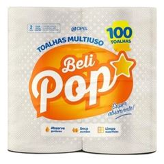 TOALHA PAP COZ BELI POP 2X50F FOLHA DUPLA