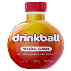 COQUETEL DRINKBALL 300ML TROPICAL SUNSET