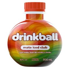 COQUETEL DRINKBALL 300ML MATE ICED CLUB