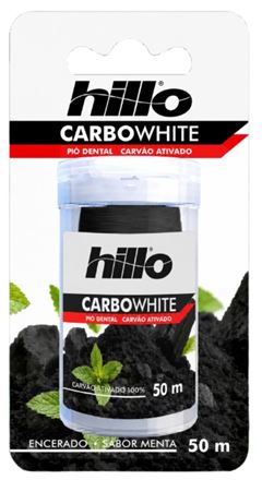 FIO DENTAL HILLO 50M CARBOWHITE MENTA