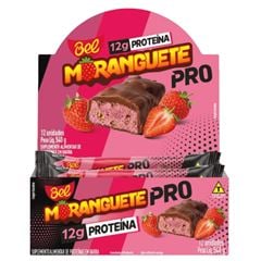 BARRA DE PROTEINA MORANGUETE PRO 12X45G