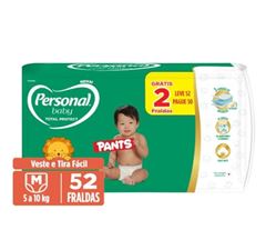 FRALDA PERSONAL PANTS MEGA M L52P50