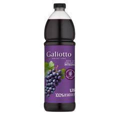 SUCO UVA GALIOTTO INTEGRAL 1,35L PET TINTO