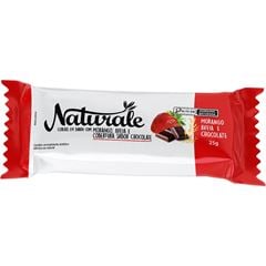 BARRA CEREAL NATURALE 24X25G MORANGO/AVEIA/CHOCOLATE