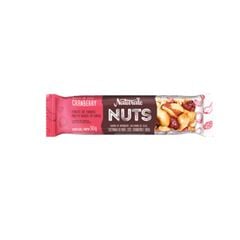 BARRA NUTS NATURALE 12X30G CRANBERRY