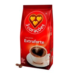 CAFE 3 CORACOES EXTRA FORT 250G