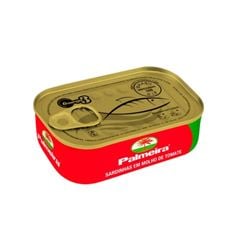 SARDINHA PALMEIRA MOLHO TOMATE 125G ABRE FACIL