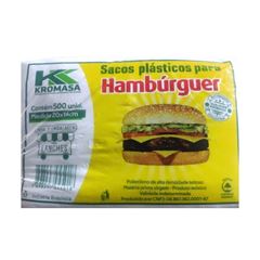 SACO LANCHE 20X14 KROMASA 500X1