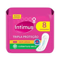 ABSORVENTE INTIMUS SEM ABAS SUAVE 8X1