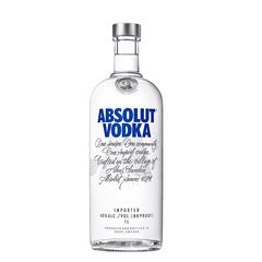 VODKA ABSOLUT 1LT VIDRO