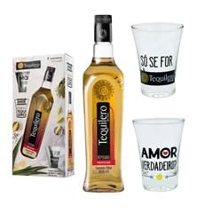 TEQUILA KIT TEQUILEIRO DEL LES 750ML ORO