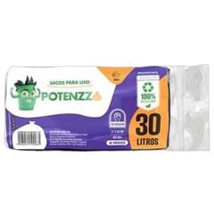 SACO LIXO 15L C/30 ROLO REFORC POTENZO