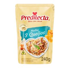 MOLHO PREDILECTA 240G 3 QUEIJOS