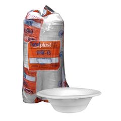 CUMBUCA ISOPOR 20X1 15CM TOTALPLAST
