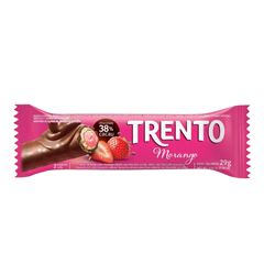 TRENTO RECHEADO 512G MORANGO 16X1