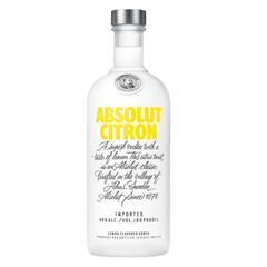 VODKA ABSOLUT 750ML CITRON