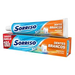 CREME DENTAL SORRISO DENTES BRANCOS 12X180G