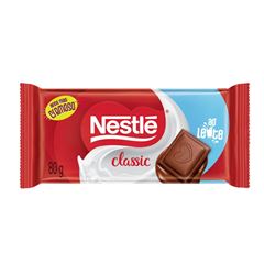 CHOC BARRA NESTLE AO LEITE CLASSIC 16X80