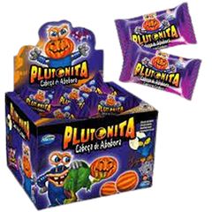 CHICLETE PLUTONITA CABECA DE ABOBORA 180G 40