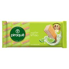 BISCOITO WAFER PIRAQUE LIMAO 100G